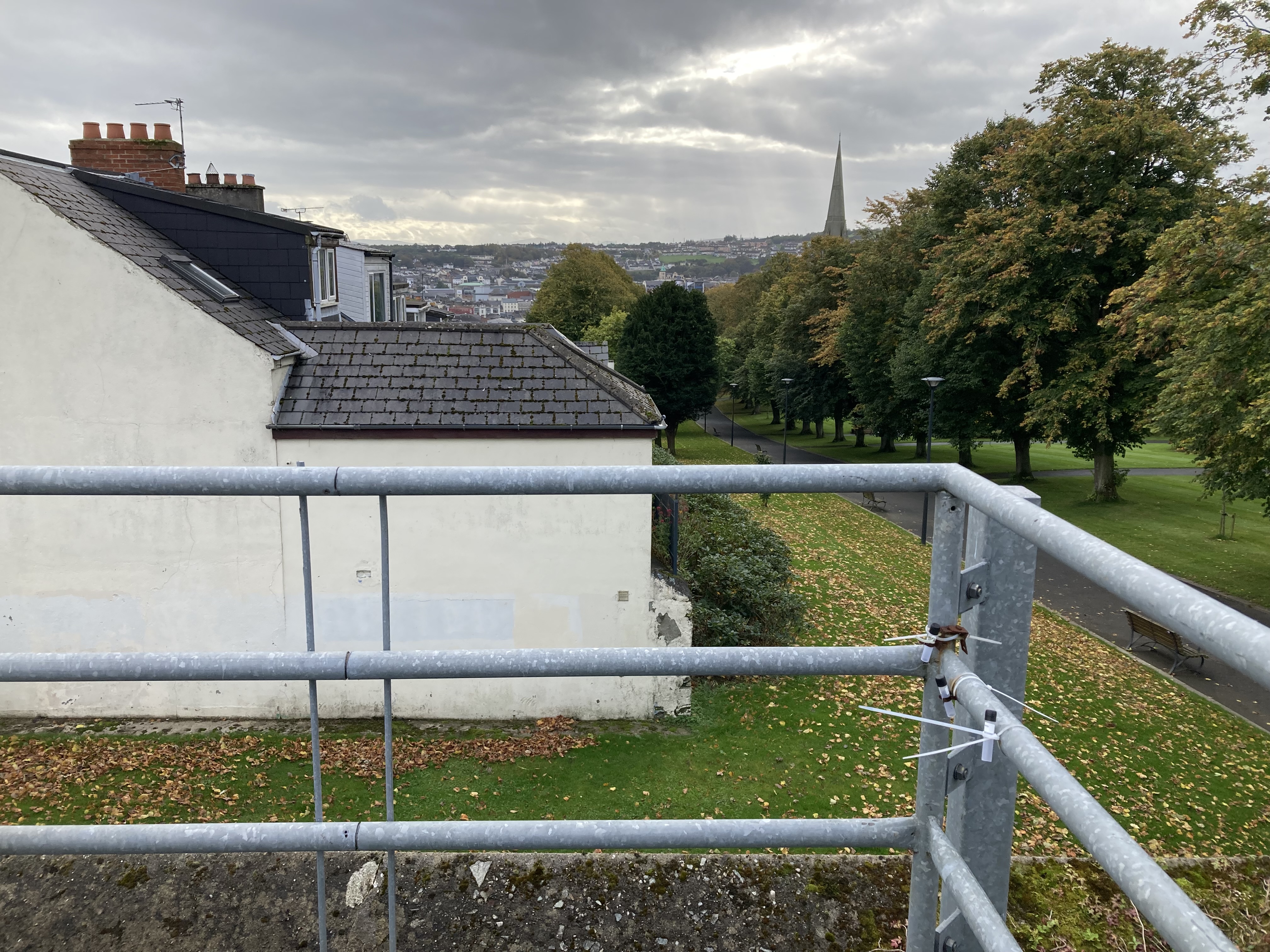 Derry Rosemount site: East view